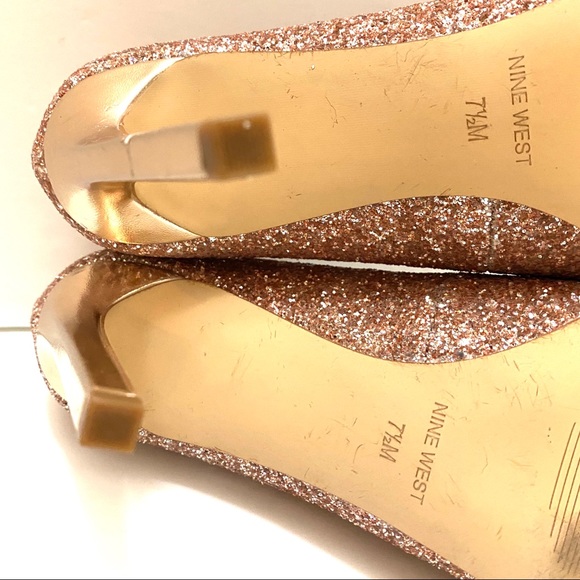 Nine West Sparkle Heels- NWT - Picture 12 of 15